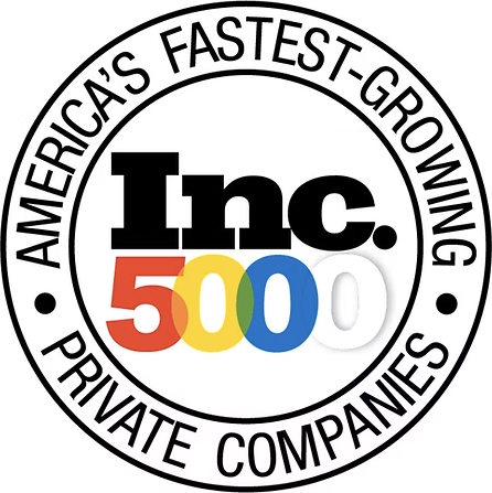 Inc5000 private companies medallion